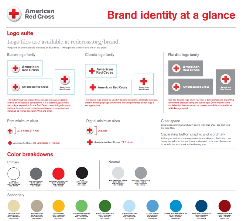 American Red Cross Brand Book
